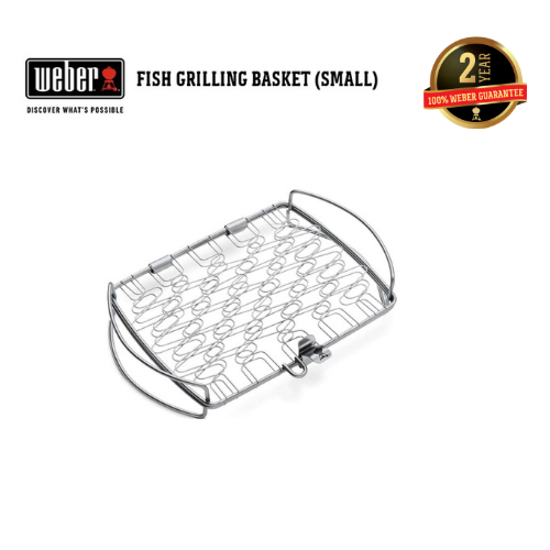 อุปกรณ์เตาปิ้งย่าง WEBER Fish Grilling Basket (SMALL) Lazada.co.th