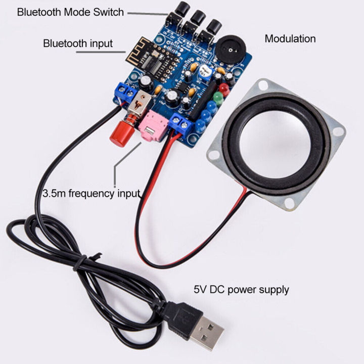 pcbfun-ชุดผลิตเสียง-bt-ผลิตด้วยระบบอิเล็กทรอนิกส์แบบทำมือชิ้นส่วนลำโพงขนาดเล็กลำโพงโทรศัพท์มือถือคุณภาพเครื่องขยายเสียงเล็ก