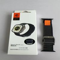 Spigen Nylon Strap Suitable For Apple Watch Ultra Series 49/45/44/42Mm 41/40/38Mm Suitable For 8/SE2/7/SE/6/5/4/3/2/1