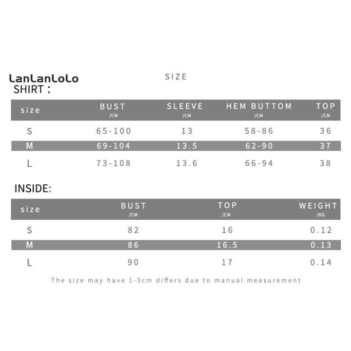 lanlanlolo-ชุดเสื้อยืดครอป-แขนสั้น-คอสี่เหลี่ยม-เข้ารูป-สีพื้น-สองชิ้น-สําหรับผู้หญิง-2023-qc7311625