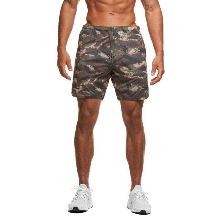 Camo gym hot sale shorts mens