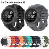 สำหรับ Garmin Instinct 2S สายนาฬิกาซิลิโคนนิ่มสำหรับเปลี่ยนสายนาฬิกาใช้ได้กับ Garmin Instinct 2S Smartwatch