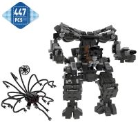 LEGO Moc Movies Action Figures Matrixed-Robot Building Blocks Kit Movies High-tech Mecha Robot Bricks Model Toys for Children Gifts