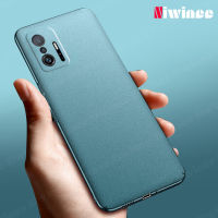 NIWINEE เคสแข็งสีด้านสำหรับ Xiaomi 11T 5G / 11T Pro 5G,เคส PC แบบแข็งบางเป็นพิเศษ