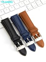 Substitute FOSSIL watch strap button black leather bracelet watches accessories male 22 mm and