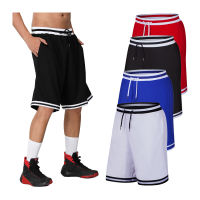 Men Shorts knee 2021 Summer Gym Shorts Quick Dry Beach Trousers Loose Lightweight Sports Short Pocket Running Bodybuilding Short