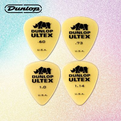 Dunlop Guitar Picks Standard Ultex Plectrum Mediator 421R 0.6/0.73/1.0/1.14mm for Bass Acoustic Electric Guitar Accessories