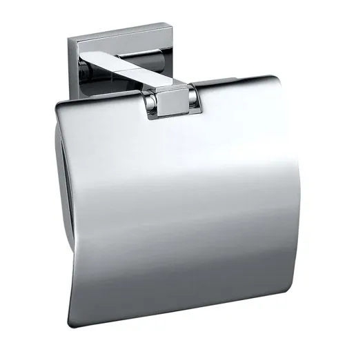 Jaquar AKPCHR35753PS Toilet Roll Holder with Stainless Steel Flap