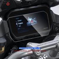 ฟิล์มกันรอยขีดข่วนติดแผงหน้าปัดมอเตอร์ไซค์สำหรับ Ducati Multistrada V4 Pikes สูงสุด V4s กีฬา2021