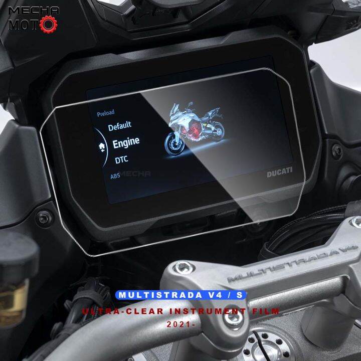 Protecteur Écran Dashboard Ducati Diavel - Nano Glass Ultra Clair Speedo Angels