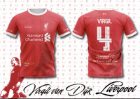 เสื้อพิมพ์ลาย ยอดฮิต ลาย เฟอร์จิล ฟัน ไดก์ Liverpool