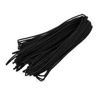 20M Long 1mm Inner Dia. Polyolefin Heat Shrinkable Tube Wire Wrap Sleeve Black