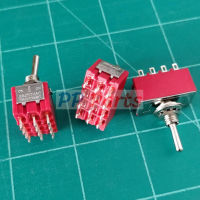 สวิทช์ สลับ โยก Miniature Toggle Switch 12 ขา 12P 2A 250V MTS-402 MTS-403 #MTS 12P (1 ตัว)