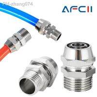 KPC Pneumatic Fitting Nickel plated copper Thread 1/8 1/4 3/8 1/2 BSP 4mm 6mm 8mm Quick Connector Hose Fittings Tube Connectors