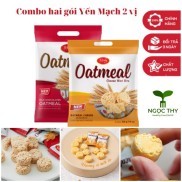 Bánh yến mạch Oatmeal Richy mini bite vị phô mai, bơ sữa