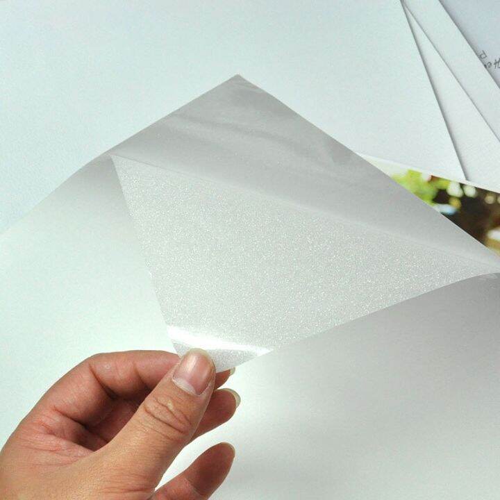 50 Sheets / Pack A4 Cold Laminating Film PVC Transparent Film Photo