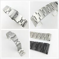 ：》《{ Stainless Steel Replacement Watch Band 18Mm 20Mm 22Mm 24Mm 26Mm Watch Straps Double Lock Buckle Diving Silk Strap Metal Bracelet