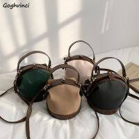 ❃✲✐ Korean Bucket Shoulder Handbag Bucket Bags Women Vintage - Pu Leather Crossbody - Aliexpress