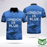 2023 2023 new design- London Is Blue City View Polo Shirt jersey（free nick name  logo） New polo shirt