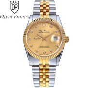 Đồng hồ nam mặt kính sapphire Olym Pianus OP89322 OP89322MSK vàng