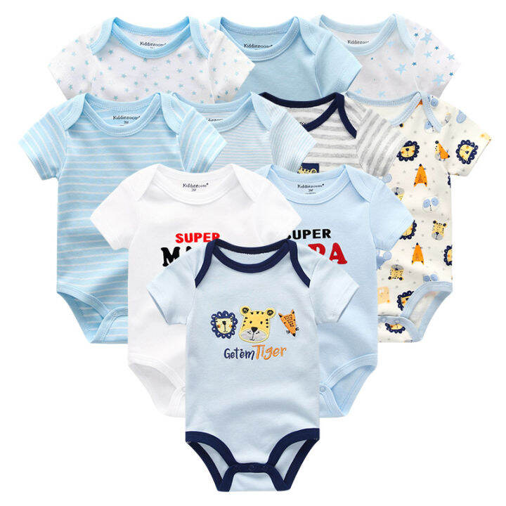 baby-boy-clothes-set-10pcs-solid-newborn-unisex-cotton-jumpsuit-print-baby-girl-clothes-short-sleeve-cartoon-ropa-bebe