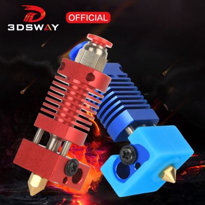 【LZ】❏♨㍿  3DSWAY-Hot End Kit para Ender 3 Impressora Hotend CR10 175mm 04mm Bico Bloco de Aquecimento de Alumínio Acessórios para Impressora 3D MK8 MK7