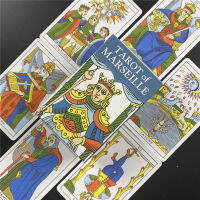 ไพ่ทาโรต์ขนาดเล็กของ Marseille Deck Cards วาดสัญลักษณ์คลาสสิกและความหมายตามไพ่ดั้งเดิม - Cgefeng