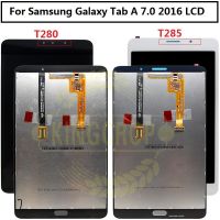 7นิ้วสำหรับ Samsung Galaxy Tab A 7.0 2016 T280 T285 T280 T285ชิ้นส่วนจอสัมผัสแอลซีดีของเครื่องแปลงดิจิทัลชิ้นส่วนแท็บเล็ตพีซี