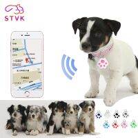 derZ441 ยอดฮิต - / STVK Mini Cat Dog Gps ติดตาม Locator Prevention Anti-Lost กันน้ำแบบพกพา Bluetooth Tracker สำหรับสัตว์เลี้ยงแมวสุนัขอุปกรณ์เสริม