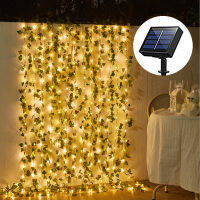 Solar Lights Maple Leaf Fairy Lights 10M 100LED 5M 50 LED Outdoor Waterproof Garland Solar Lamp Holiday Party Yard Decoration