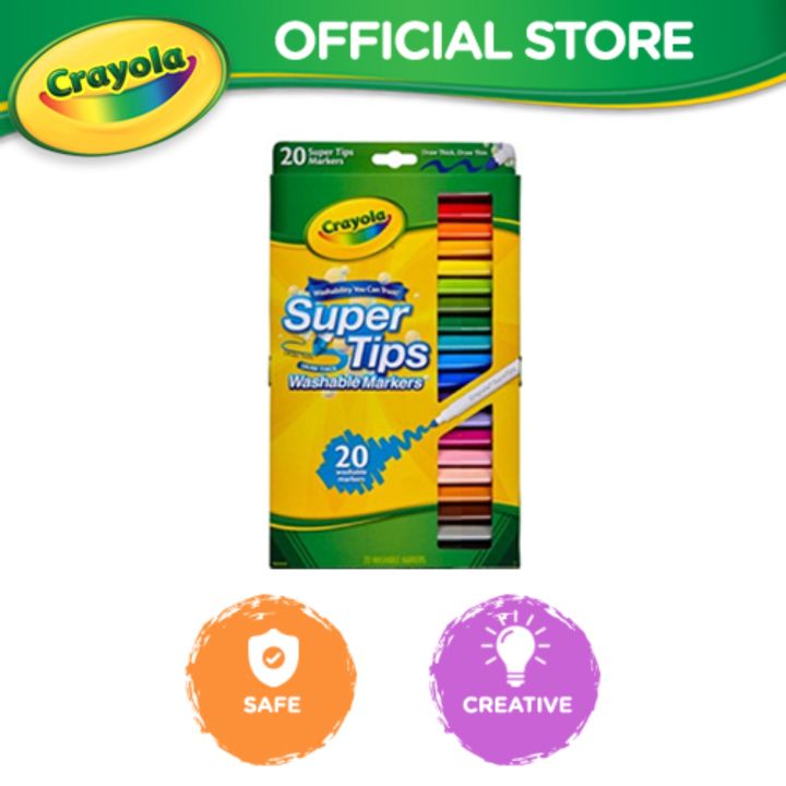 Crayola 20 ct Super Tips Washable Markers