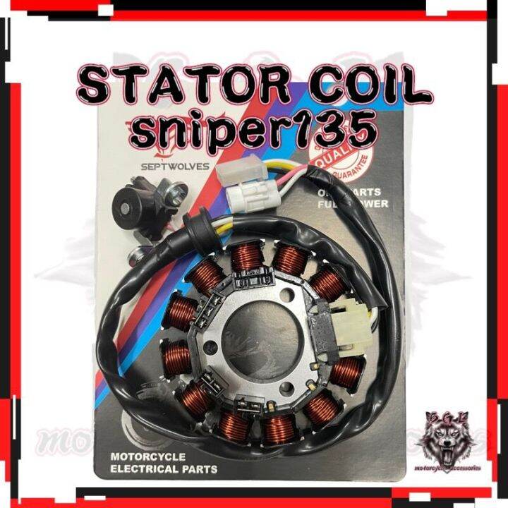 STATOR COIL ASSY SNIPER 135 Lazada PH
