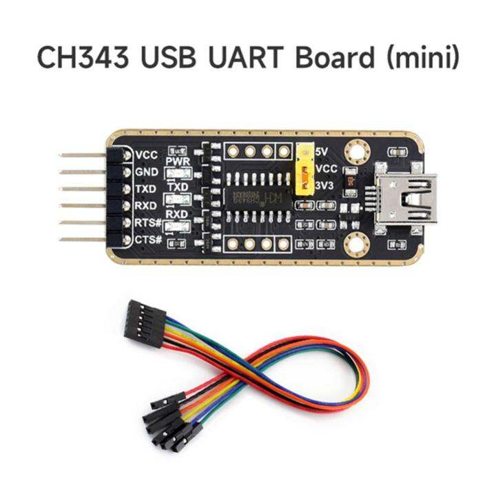 ch343g-ชิฟ-usb-โมดูลไป-uart-ไมโคร-usb-mini-usb-type-a-type-c-โมดูลสื่อสารแบบอนุกรมโมดูลอนุกรม6pin-ttl