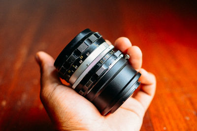 (For Sony Mirrorless ทุกรุ่น)เลนส์มือหมุน ละลายหลัง รูรับแสงกว้าง Nikon 50mm F2 Serial 2273690