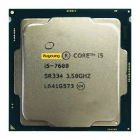 เครื่องประมวลผลซีพียู I5-7600แกน Quad-Core Quad-Core I5 7600 3.5 GHz 6M 65W LGA 1151