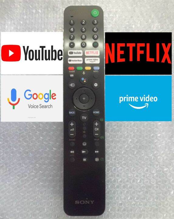 Original Sony TV RMF TX520P Remote Control with Voice command for android and google tv Lazada PH