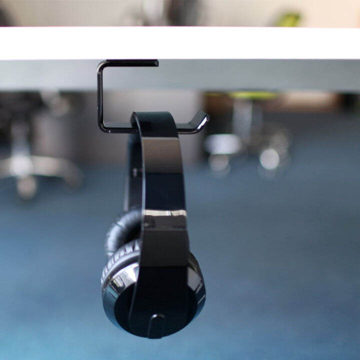 acrylic-headphone-bracket-wall-mounted-headset-holder-desk-display-stand-bracket-hanger-headphone