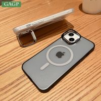 ✘ Invisible Camera Stand Magsafing Case for iPhone 13 14 Pro Max Magnetic Wireless Charging Slim Matte Cover for iPhone 12 Pro Max