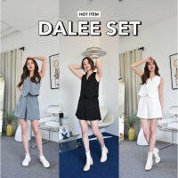 DALEE SET?ชุดเซ็ท เก๋ๆคูลๆ เสื้อกั๊ก แขนกุด ทรงสวยดีไซน์อย่างลงตัว กางเกงเอวสูง กางเกงขาสั้นเอวสูง