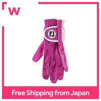 FootJoy ล็อกนาโนสำหรับสุภาพสตรีขนาด18ซม. มีถุงมือกอล์ฟ21สีบานเย็น