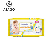 Khăn ướt Unifresh Baby Vitamin E WTP - 80 miếng KU04AZ - AZAGO
