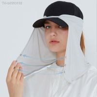 ◇♗ Outdoor Sun Shade Fishing Hat Cover Sun-resistant Hat Gauze Cap Curtain Mesh Travel Hat Veil Men Women Baseball Cap Block Cover