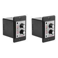 2X On Off Twin Timer Relay Knob Control Time Switch ATDV-YC 6S-60M Relay Board AC 110/220V Electrical Access(DC 12V)