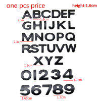 [ในสต็อก] รอยัลท่าทาง1ชิ้น3D โลหะ16มิลลิเมตร ตัวอักษรตัวอักษรสัญลักษณ์ตัวเลขโครเมี่ยมสติกเกอร์รถป้ายดิจิตอลอุปกรณ์รถจักรยานยนต์