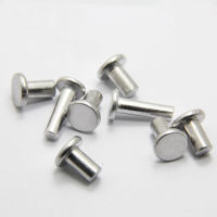 M5x(68101216202530354050mm Length) Aluminum rivets flat hat head solid hand hit percussion rivet GB109