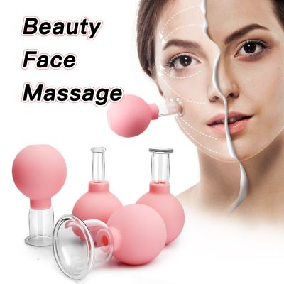 hot【DT】 Face Massage Rubber Cupping Cups Lifting Anti-Wrinkle Facial Tools