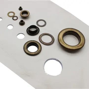 Oval Shaped Brass Eyelets with Washer 8mm-30mm Leather Crafts Repair  Grommet