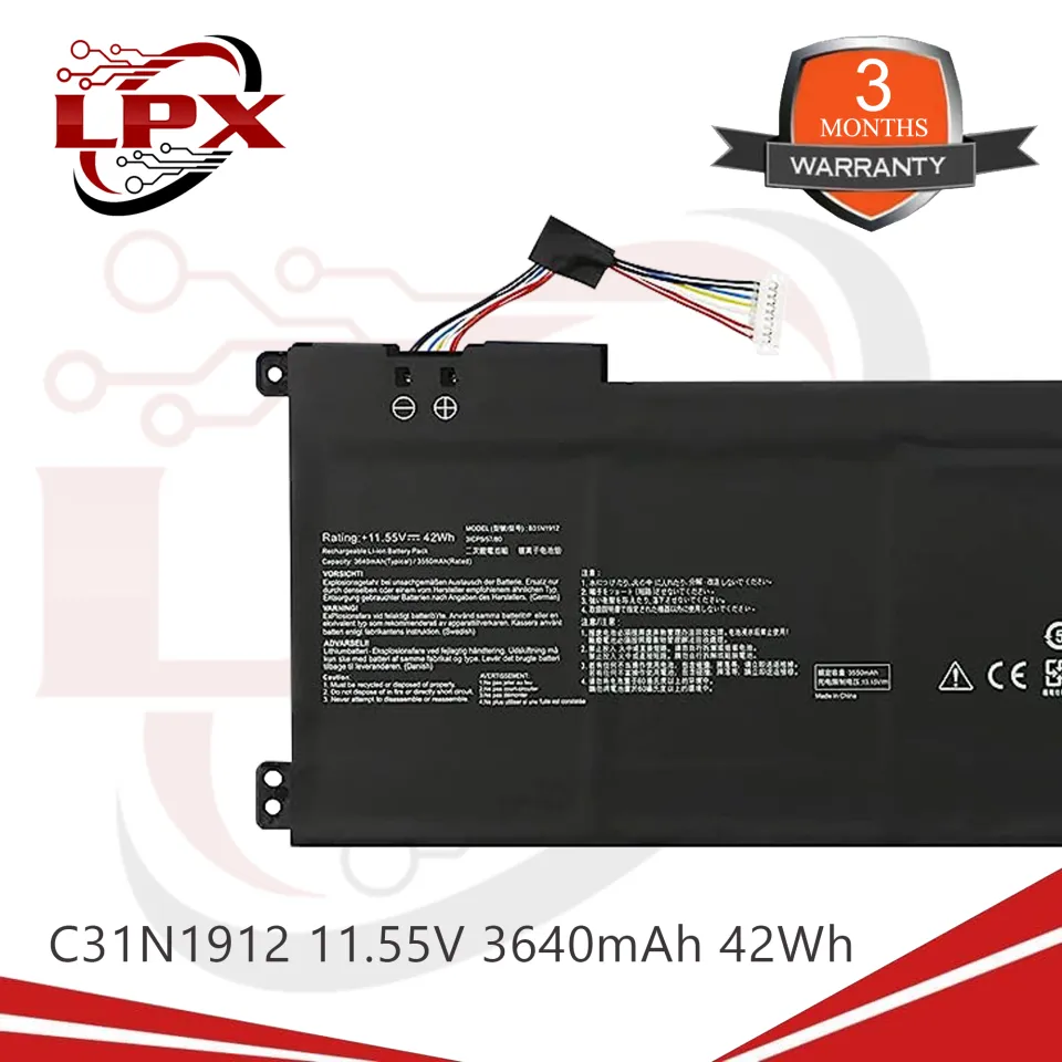 B31N1912 C31N1912 Laptop Battery For Asus VivoBook 14 E410MA