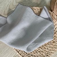 【LZ】▪  4PCS Pure Linen 100  Napkins Cloths Reusable 40x40cm Soft Comfortable Fabric Kitchen Accessories for Wedding Birthday Parties