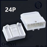 1 Set 24 Pin male or female 1376103-1 1318917-1 Automotive Audio Navigation Rearview Wire Connector Socket Auto Plug 1473413-1